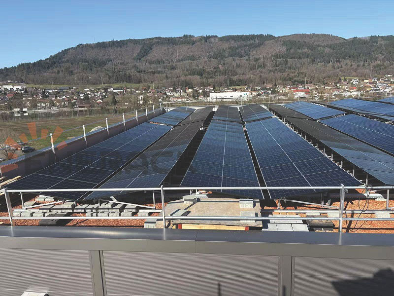 Green roof mounting system