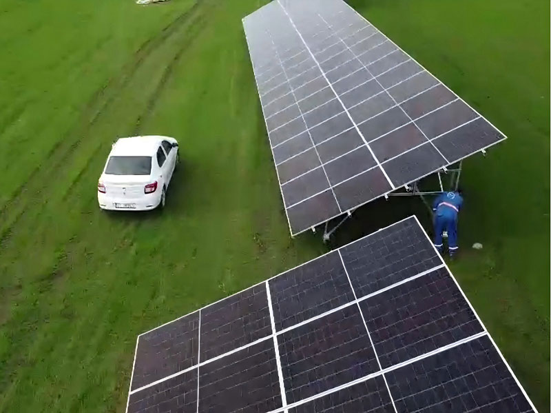 مشروع نظام التثبيت الأرضي القياسي من Enerack