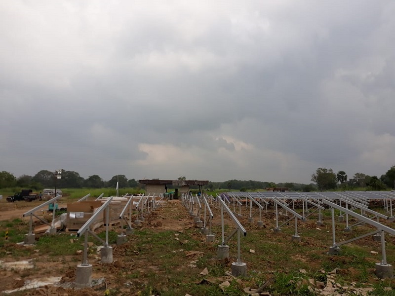 أنظمة تركيب أرضية بسعة 2 ميجاوات في سريلانكا